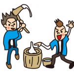 下痢の原因は餅つき