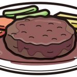 下痢の原因は脂の多いハンバーグに